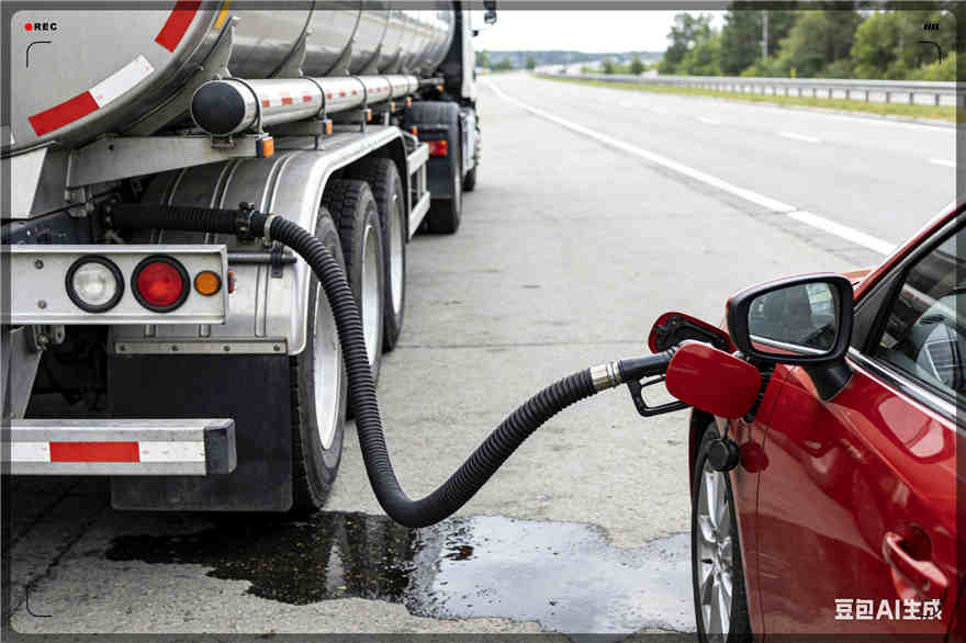 防城港汽车救援送水案例